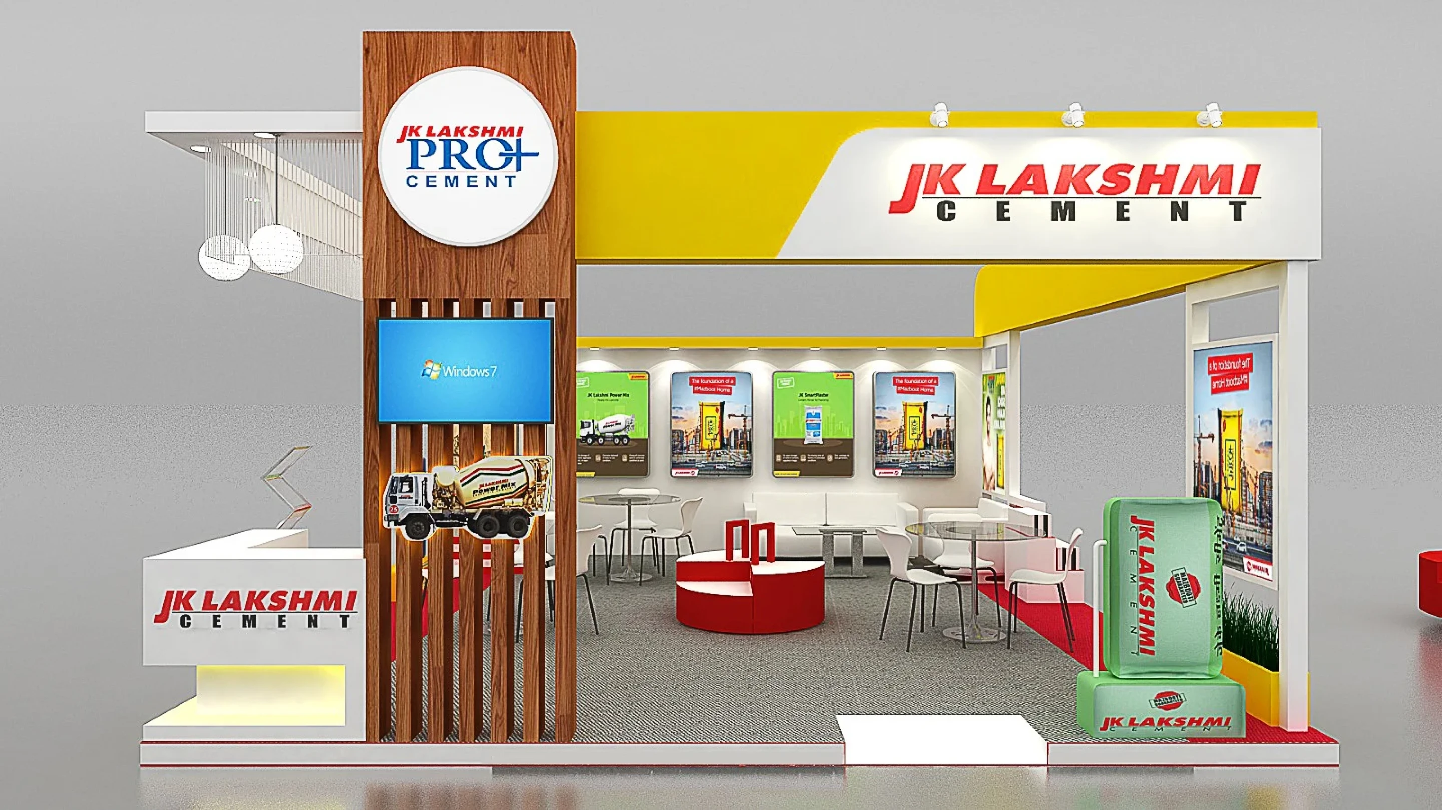 JK Lakshmi Cement Exhibition Stall