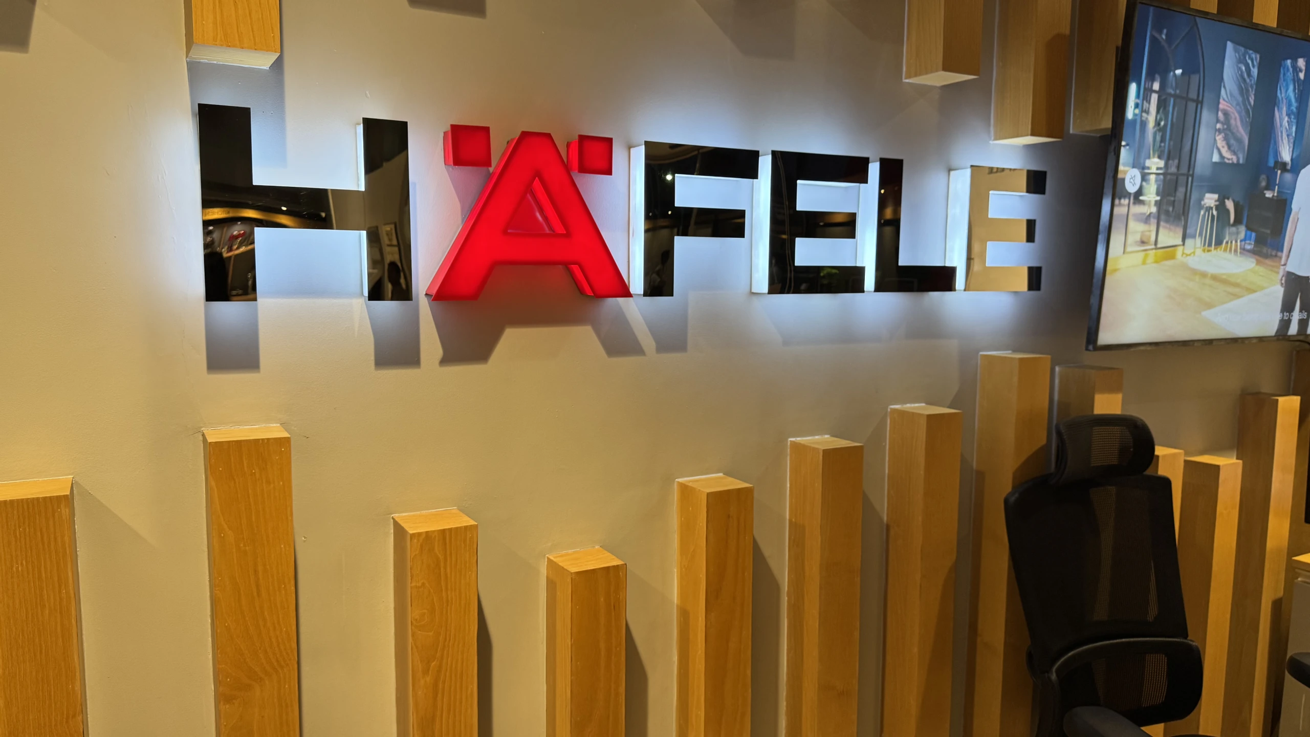 VB Events – Häfele exhibition stand